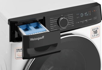 Стиральная машина Weissgauff WM 4627 Touch Inverter Steam класс: A+++ загр.фронтальная макс.:7кг белый инвертор - купить недорого с доставкой в интернет-магазине