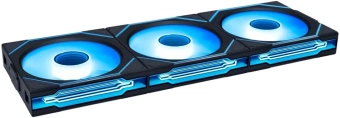 Вентилятор для корпуса Lian-Li Uni Fan SL-INF Wireless 120 ARGB 120х124.5x28 черный 4-pin 29.2дБ (упак.:3шт) (G99.12SLIN1W3B.R0) Ret - купить недорого с доставкой в интернет-магазине