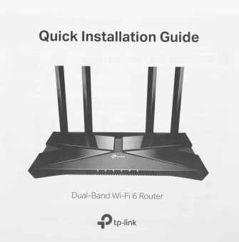 Роутер беспроводной TP-Link Archer AX53 AX3000 10/100/1000BASE-TX черный - купить недорого с доставкой в интернет-магазине