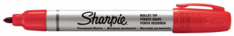Маркер перманентный Paper Mate Metal S0945740 Sharpie пулевидный пиш. наконечник металический корпус красный - купить недорого с доставкой в интернет-магазине