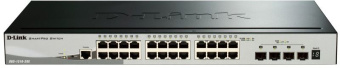 Коммутатор D-Link DGS-1510-28X/A1A 24x1Гбит/с 4SFP+ управляемый - купить недорого с доставкой в интернет-магазине