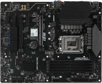 Материнская плата MSI PRO Z790-S WIFI Soc-1700 Intel Z790 4xDDR5 ATX AC`97 8ch(7.1) 2.5Gg RAID+HDMI+DP - купить недорого с доставкой в интернет-магазине