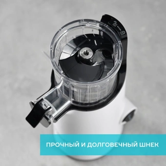 Соковыжималка шнековая Scarlett DailyPress SC-JE50S59 130Вт рез.сок.:600мл. белый - купить недорого с доставкой в интернет-магазине
