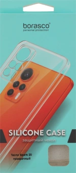 Чехол (клип-кейс) BoraSCO для Tecno Spark 20 72688 прозрачный - купить недорого с доставкой в интернет-магазине