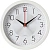 Часы настенные аналоговые Бюрократ WallC-R69P D22см белый (WALLC-R69P22/WHITE)