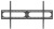 Кронштейн для телевизора Hama 00220843 черный 37"-120" макс.100кг настенный фиксированный - купить недорого с доставкой в интернет-магазине