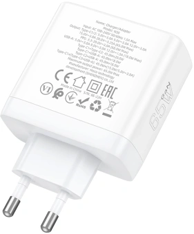 Сетевое зар./устр. Hoco N30 Glory 25W 3A (PD+QC) (84155) - купить недорого с доставкой в интернет-магазине