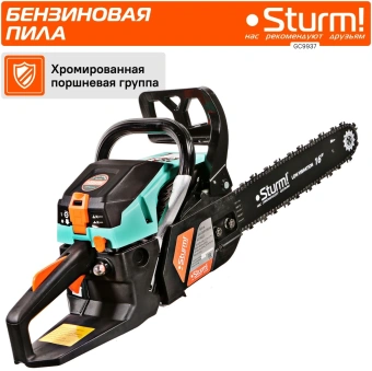 Бензопила Sturm! GC9937 2000Вт 2.7л.с. дл.шины:16" (40cm) - купить недорого с доставкой в интернет-магазине
