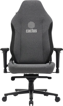Кресло Cactus CS-CHR-MAG серый/черный крестов. сталь пластик черный - купить недорого с доставкой в интернет-магазине