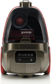 Пылесос Gorenje VC2303GAPRACY 2300Вт серый/красный - купить недорого с доставкой в интернет-магазине