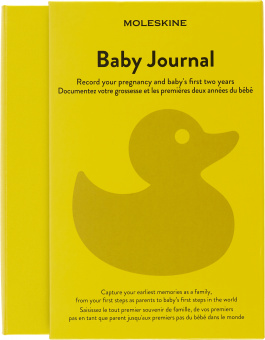 Блокнот Moleskine PASSION BABY PASBABY Large 130х210мм 400стр. подар.кор. желтый - купить недорого с доставкой в интернет-магазине