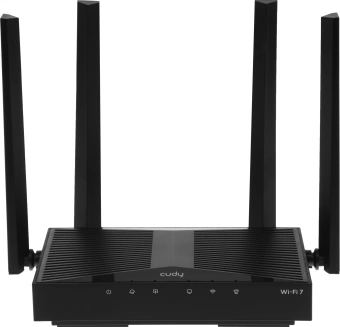 Роутер беспроводной Cudy WR3600H BE3600 100/1000/2500BASE-T черный - купить недорого с доставкой в интернет-магазине