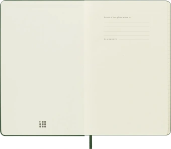 Блокнот Moleskine CLASSIC QP060K15 Large 130х210мм 240стр. линейка твердая обложка зеленый - купить недорого с доставкой в интернет-магазине