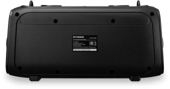 Колонка порт. Hyundai H-PS1030 черный/черный 40W 2.0 BT 10м 3600mAh - купить недорого с доставкой в интернет-магазине