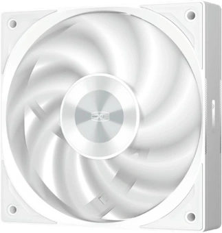 Вентилятор для корпуса PcCooler F5 R120 120х120x25 белый 4-pin (F5R120-WHNT1-GL) Ret - купить недорого с доставкой в интернет-магазине