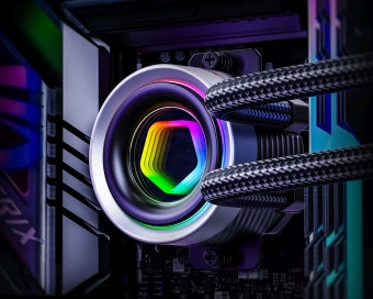 Система водяного охлаждения ID-Cooling FX240 Inf ARGB Soc-AM5/AM4/1151/1200/2066/1700 черный 4-pin + 3-pin 27.2dB Al+Cu 300W Ret - цена, купить или заказать с доставкой в интернет-магазине Система водяного охлаждения ID-Cooling FX240 Inf ARGB Soc-AM5/AM4/1151/1200/2066/1700 черный 4-pin + 3-pin 27.2dB Al+Cu 300W Ret - купить недорого с доставкой в интернет-магазине