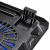 Подставка для ноутбука Buro BU-LCP156-B214 15.6"358x270x21мм 1xUSB 2x 140ммFAN 597г металлическая сетка/пластик черный - купить недорого с доставкой в интернет-магазине