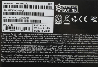 Повторитель беспроводного сигнала D-Link DHP-W310AV 10/100BASE-TX/Wi-Fi - купить недорого с доставкой в интернет-магазине