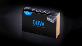 Инжектор PoE Cudy POE300 10/100/1000BASE-T 60Вт 53В(DC) - купить недорого с доставкой в интернет-магазине