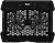 Подставка для ноутбука Buro BU-LCP150-B213 15"335x265x22мм 74.35дБ 1xUSB 2x 140ммFAN 480г металлическая сетка/пластик черный