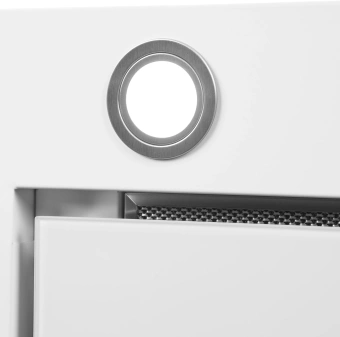 Вытяжка встраиваемая Domfy DM6036BB WG белый управление: кнопочное (1 мотор) - купить недорого с доставкой в интернет-магазине