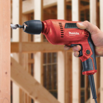 Дрель безударная Makita M6002 450Вт патрон:быстрозажимной реверс - купить недорого с доставкой в интернет-магазине