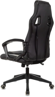 Кресло игровое Zombie Arena черный ткань/эко.кожа крестов. пластик - купить недорого с доставкой в интернет-магазине