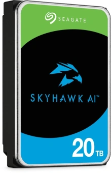 Жесткий диск Seagate SATA-III 20TB ST20000VE004 Surveillance SkyHawkAI 512E (7200rpm) 512Mb 3.5" - купить недорого с доставкой в интернет-магазине