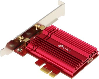 Сетевой адаптер Wi-Fi + Bluetooth TP-Link Archer TX3000E AX3000 PCI Express (ант.внеш.съем) 2ант. - купить недорого с доставкой в интернет-магазине