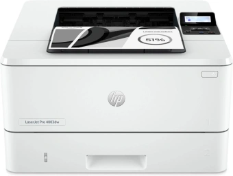 Принтер лазерный HP LaserJet Pro 4003dw (2Z610A) A4 Duplex Net WiFi белый - купить недорого с доставкой в интернет-магазине