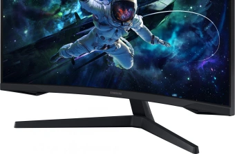 Монитор Samsung 32" Odyssey G5 S32CG550EI черный VA LED 1ms 16:9 HDMI матовая 300cd 178гр/178гр 2560x1440 165Hz FreeSync DP 2K USB 5.2кг - купить недорого с доставкой в интернет-магазине