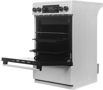 Плита Электрическая Midea MFO-D4E20T9E(WH) белый/черный стеклокерамика (без крышки) - купить недорого с доставкой в интернет-магазине