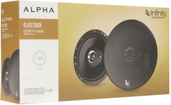 Колонки автомобильные Infinity Alpha 6530 290Вт 91дБ 4Ом 16см (6.5дюйм) (ком.:2кол.) коаксиальные трехполосные - купить недорого с доставкой в интернет-магазине