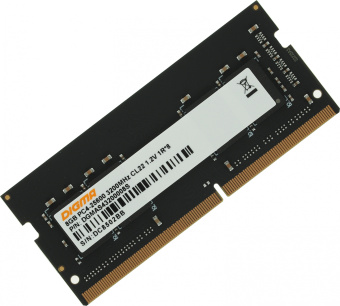 Память DDR4 8GB 3200MHz Digma DGMAS43200008S RTL PC4-25600 CL22 SO-DIMM 260-pin 1.2В single rank Ret - купить недорого с доставкой в интернет-магазине