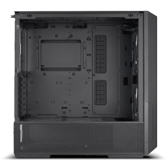 Корпус Lian-Li Lancool 216 (без RGB) черный без БП ATX 2x120mm 2x140mm 2xUSB3.0 audio bott PSU - купить недорого с доставкой в интернет-магазине