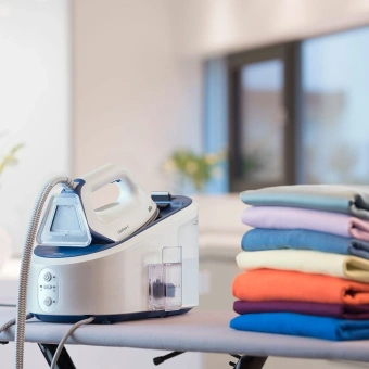 Парогенератор Braun IS5145WH 2400Вт белый/синий - купить недорого с доставкой в интернет-магазине