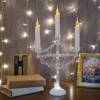 Светильник Neon-Night Home Подсвечник со свечками 4лам. ПВХ/медь (513-034) - купить недорого с доставкой в интернет-магазине