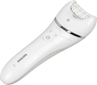 Эпилятор Philips BRE710/00 скор.:2 насад.:4 белый - купить недорого с доставкой в интернет-магазине