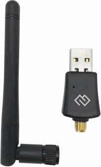 Сетевой адаптер Wi-Fi Digma DWA-N300E N300 USB 2.0 (ант.внеш.съем) 1ант. - купить недорого с доставкой в интернет-магазине