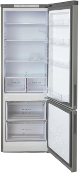 Холодильник Бирюса Б-M6032 2-хкамерн. серый металлик - купить недорого с доставкой в интернет-магазине