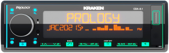 Автомагнитола Prology CDA-8.1 KRAKEN 1DIN 8x65Вт RDS (PRCDA8.1KRAKEN) - купить недорого с доставкой в интернет-магазине