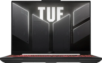 Ноутбук Asus TUF Gaming A16 FA607NUG-RL161 Ryzen 7 7445HS 16Gb SSD512Gb NVIDIA GeForce RTX4050 6Gb 16" IPS WUXGA (1920x1200) без ОС grey WiFi BT Cam (90NR0MU3-M009R0) - купить недорого с доставкой в интернет-магазине