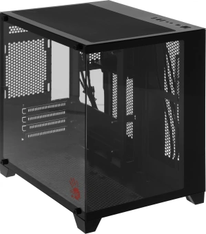 Корпус Bloody BD-CC105 черный без БП mATX 5x120mm 1xUSB2.0 1xUSB3.0 audio bott PSU - купить недорого с доставкой в интернет-магазине