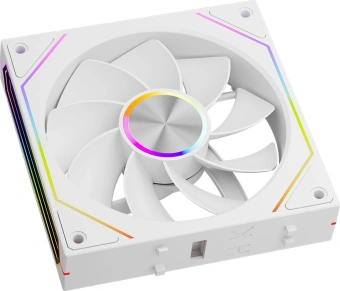Вентилятор для корпуса PcCooler F3 X120R Reverse ARGB 120х120x25 белый 4-pin 28.4дБ (F3X12R-BKAC112-GL) Ret - купить недорого с доставкой в интернет-магазине
