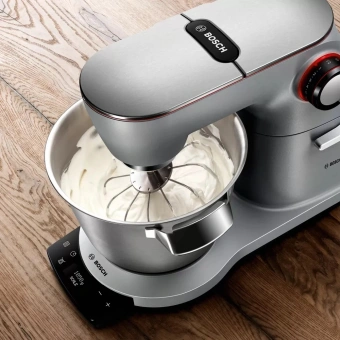Кухонная машина Bosch MUM9YX5S12 планетар.вращ. 1600Вт серебристый - купить недорого с доставкой в интернет-магазине