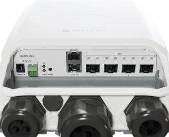 Коммутатор MikroTik FiberBox Plus CRS305-1G-4S+OUT (L3) 1x1Гбит/с 4SFP+ 1PoE управляемый - купить недорого с доставкой в интернет-магазине
