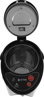 Термопот Vitek VT-7101 4.2л. 730Вт черный/серебристый - купить недорого с доставкой в интернет-магазине