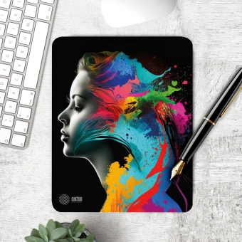 Коврик для мыши Cactus Color paint 300x250x3мм (CS-MPC-D08M) - купить недорого с доставкой в интернет-магазине