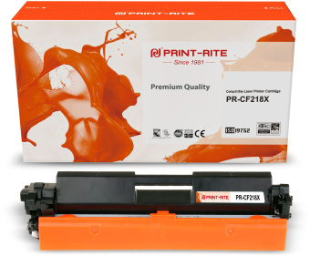 Картридж лазерный Print-Rite TFHBECBPU1J PR-CF218X CF218X черный (3000стр.) для HP LJ Pro M104a/M104W/ MFP M132snw/M132fp/M132fw/M132nw - купить недорого с доставкой в интернет-магазине