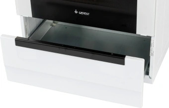 Плита Электрическая Gefest ЭП Н Д 6140-02 белый эмаль (металлическая крышка) - купить недорого с доставкой в интернет-магазине